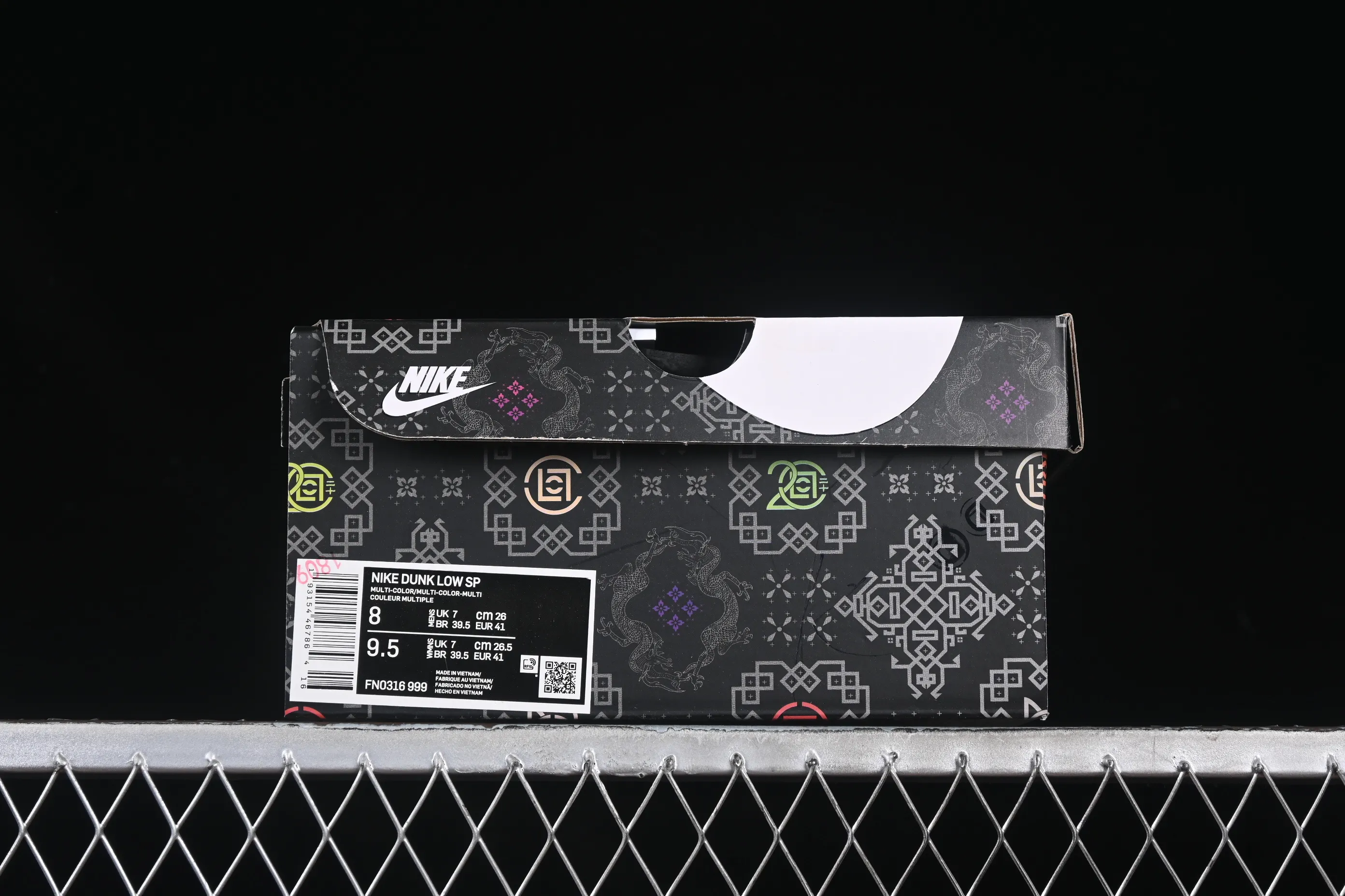 All categories Nk SB Dunk series Nk SB Dunk Low low-top sneakers K version Clot x Dunk Low "What The" joint model Yuanyang color SB low-top casual sneakers FN0316-999